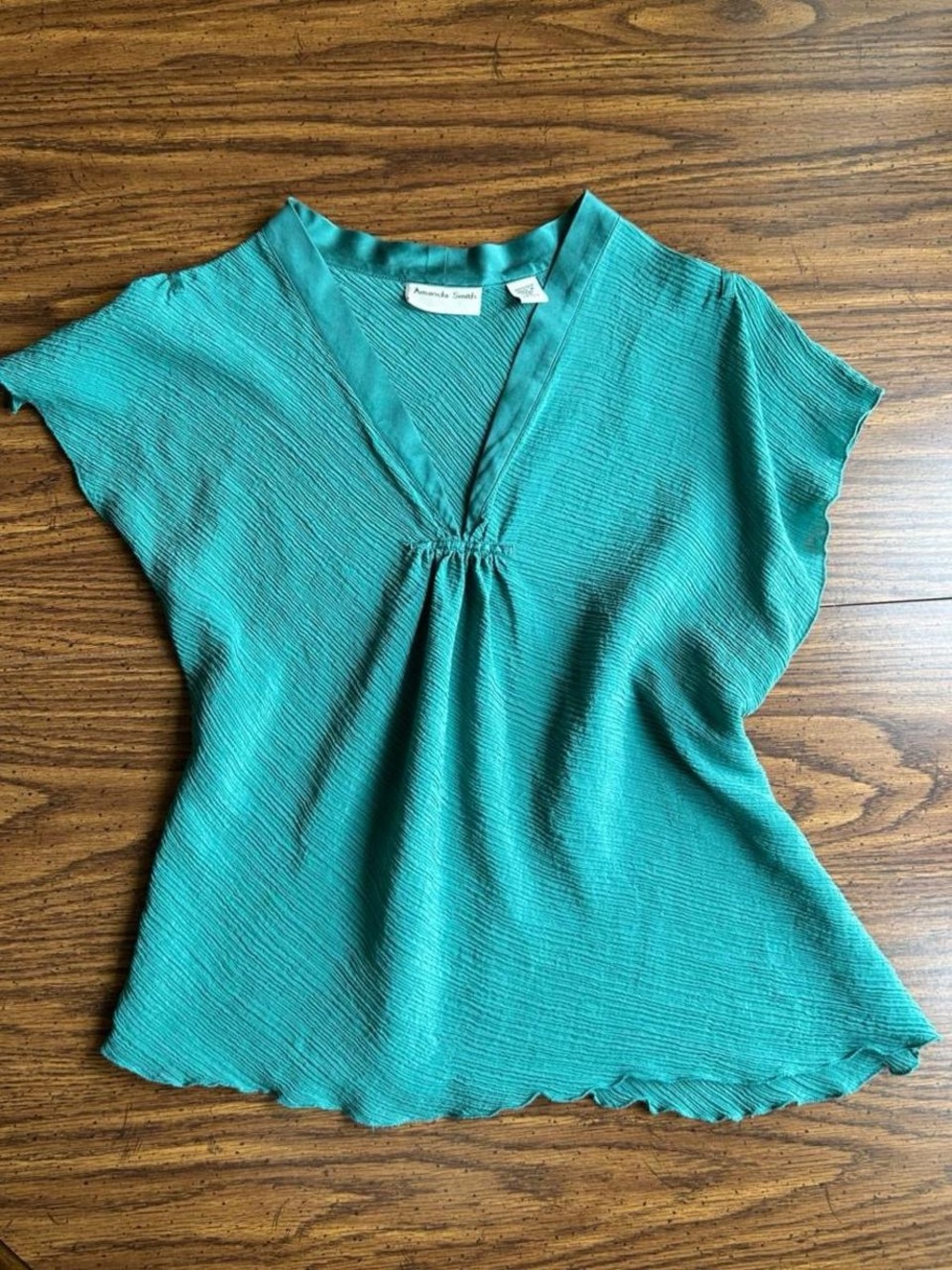 Vintage 100% silk blouse